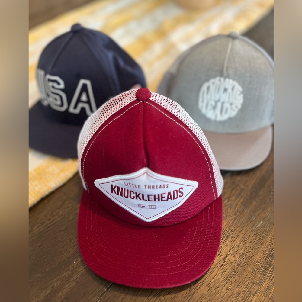 3- Knuckle Heads Infant Hats